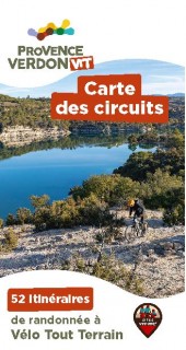 Carte des Circuits Provence Verdon VTT