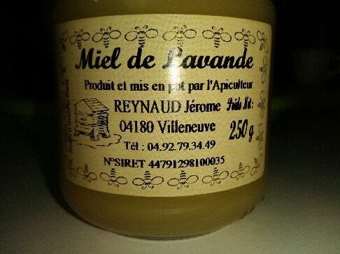 Pot de miel de l'apiculteur Monsieur Reynaud