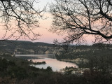 La vue sur le lac