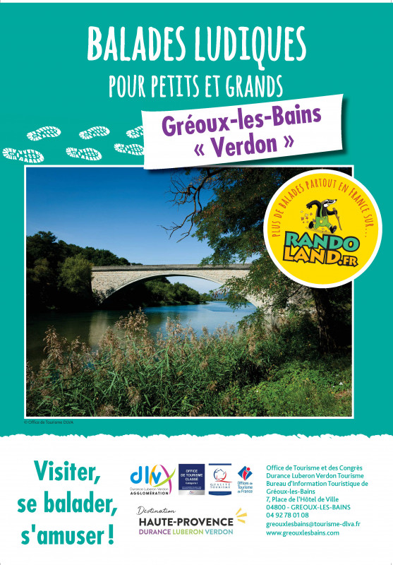 Randoland Gréoux-les-Bains Verdon